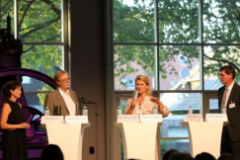 Das Podium - noch unvollständig